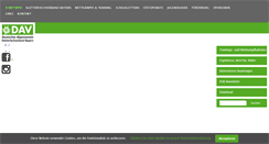 Desktop Screenshot of kletterverbandbayern.de
