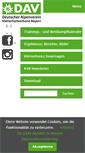 Mobile Screenshot of kletterverbandbayern.de